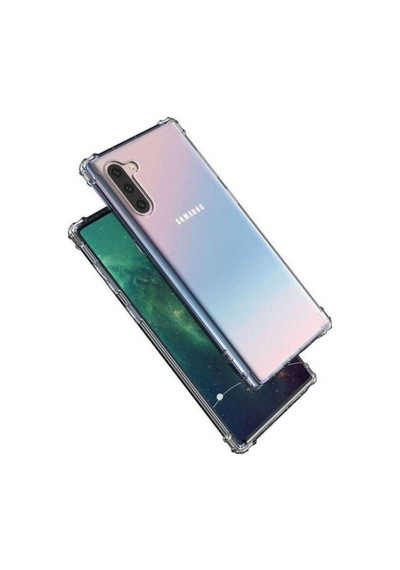 Galaxy Note 10 Kılıf Zore Nitro Anti Shock Silikon Renksiz