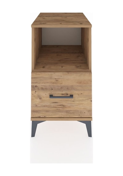 Kronos Komodin Tek Raflı Tek Çekmeceli 44x59x80 Çam-çam Çam