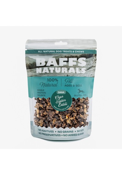 Baffs Naturals Dana Ciğer Eğitim Ödülü Köpek Ödül Maması 100 G