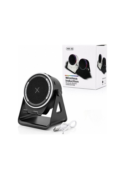 Platoon Pl-4676 Bluetooth Wireless Speaker Hoparlör 5w Usb Şarjlı Rgb Işıklı Telefon Tutacak Bt Sd