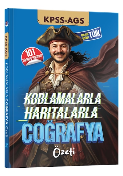 Zeduva Yayınları Coğrafyanın Kodları Kpss-ags Kodlamalarla Haritalarla Coğrafya Özeti Cep Kitabı