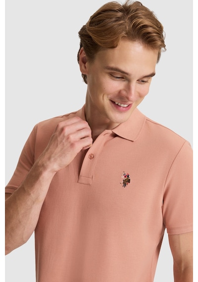 U.S. Polo Assn. U.s. Polo Assn. Erkek Pudra Tişört Basic 50326972-vr042