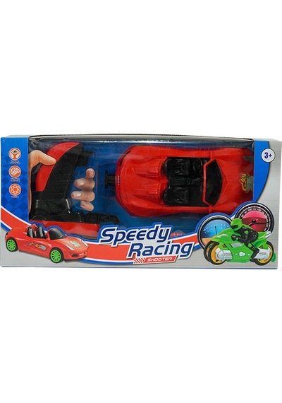 Speedy Racing Fırlatma Kollu Araba Turuncu