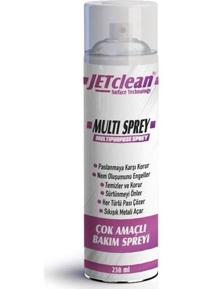 Jetclean Wd-40 250 Ml Pas Sökücü Multisprey