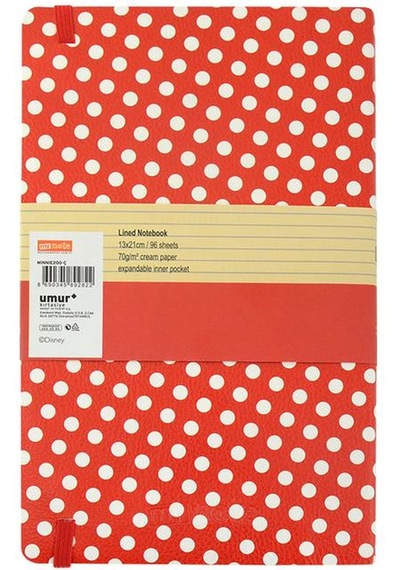 Mynote Minnie Mouse Defter 13x21 CM Karton Kapak Çizgili 96 Yapra N11.2535