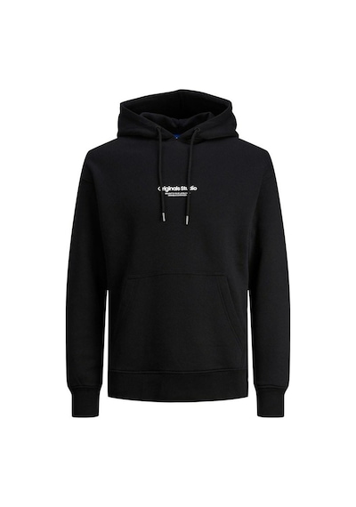Jack & jones Kapüşonlu Rahat Kesim Siyah Erkek Sweat 12241687 001