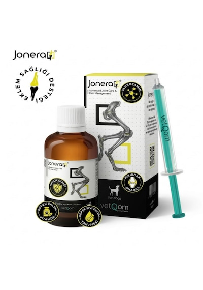 Vetqom Jonera 90 Ml Köpekler İçin Hızlı Etkili Eklem, Kıkırdak Ve Hareket Vitamini