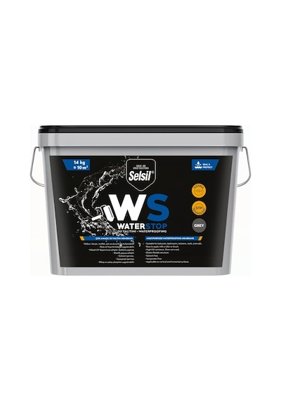 Selsil Waterstop Çok Amaçlı Su Yalıtım Membranı 14 Kg
