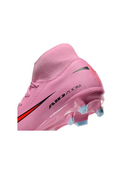Nike Mercurial Superfly 10 Academy Fg/mg Erkek Mor Futbol Krampon Pembe