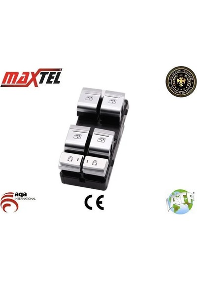 Cam Kaldırma Anahtarı Audı A6 2018- Sol Dörtlü Gümüs 10 Pın 4kd0959851c 1