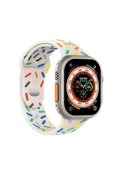 Microsonic Apple Uyumlu  Watch Series 10 46mm Kordon Harmony Edition