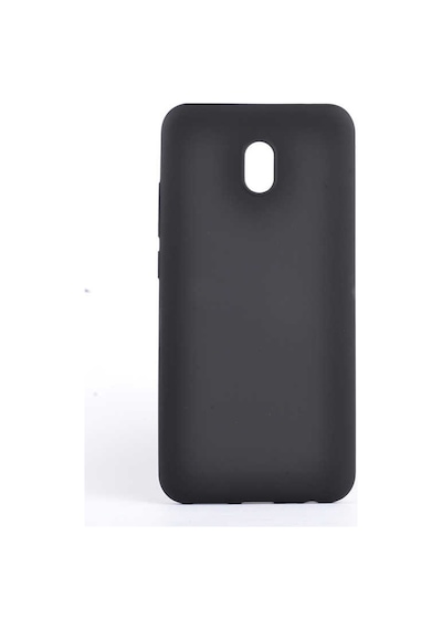 Kilifone - Xiaomi Uyumlu Redmi 8a - Kılıf Mat Renkli Esnek Premier Silikon Kapak - Siyah