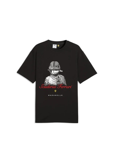 Puma Ferrari Graphic Tee 2 Siyah Erkek T-shirt & Polo