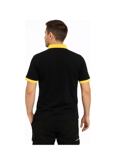 Polo Yaka İş Tişörtü 10 Adet Firmanıza Özel Logo/isim Baskılı & Nakışlı Siyah