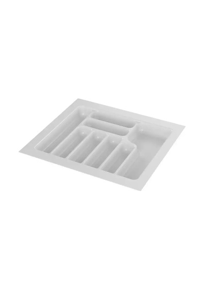 Starax 60 Cm Beyaz Plastik Kaşıklık 8 Gözlü 54x49 Cm S-2287-wp Çok Renkli