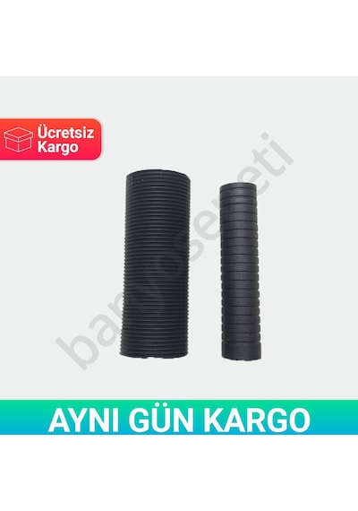 VitrA Ankastre Stop Valf Ara Plastik Ek Parça Seti Siyah