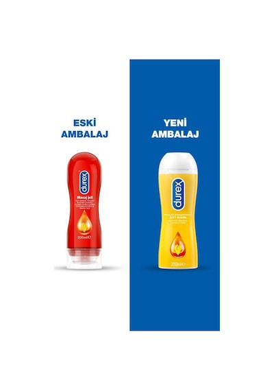 Durex 2si1 Arada Baştan Çıkarıcı Ylang Ylang Kayganlaştırıcı & Masaj Jeli 200 ML