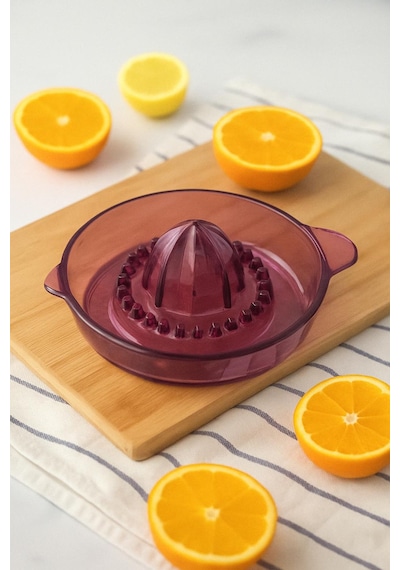 Akrilik Mürdüm Narenciye Limon & Portakal Sıkacağı Pratik Portakal Sıkacağı