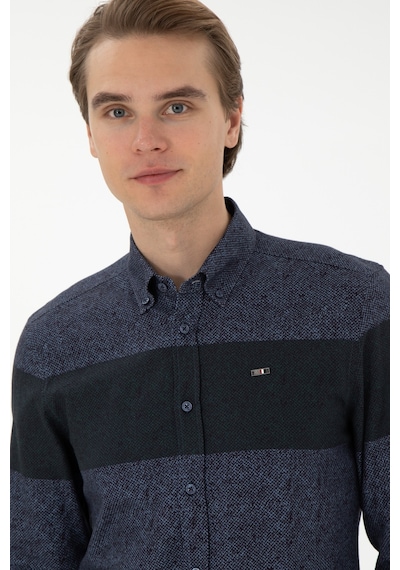 U.s. Polo Assn. Erkek Lacivert Gömlek Desenli 50291251-vr033 Lacivert U.s. Polo Assn. Erkek Lacivert Gömlek Desenli 50291251-vr033 Lacivert