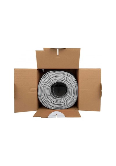 S-Link Sl-Cat657 23Awg Cat6 Kablo 305M Gri