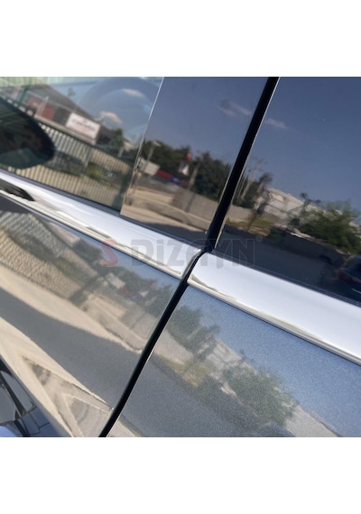 S-dizayn Hyundai Tucson 4 Krom Cam Çıtası 6 Prç. 2021-2024