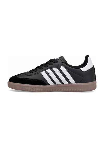Elit Ikz1726 Kadın Klasik Sneaker Siyah - Beyaz Siyah - Beyaz
