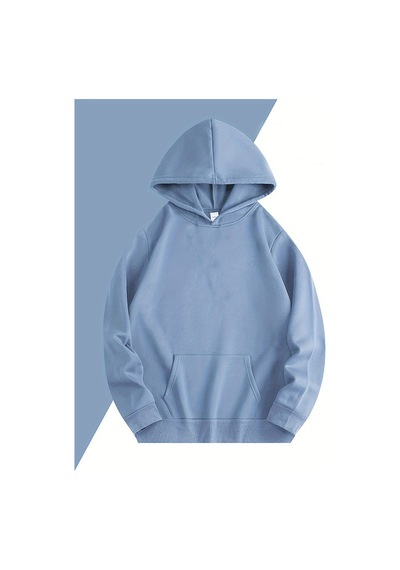 Uyguntarz Vangogh Baskılı Oversize Sweatshirt Bebe Mavisi