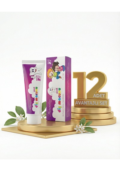 Naturalive Çocuk Diş Macunu 12x75 Ml/100 Gr