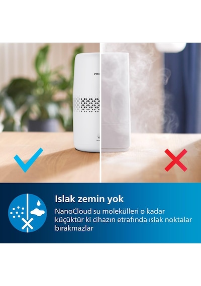 Philips Nemlendirici 2000 Serisi, Hijyenik Nemlendirme,%99,97 Dah