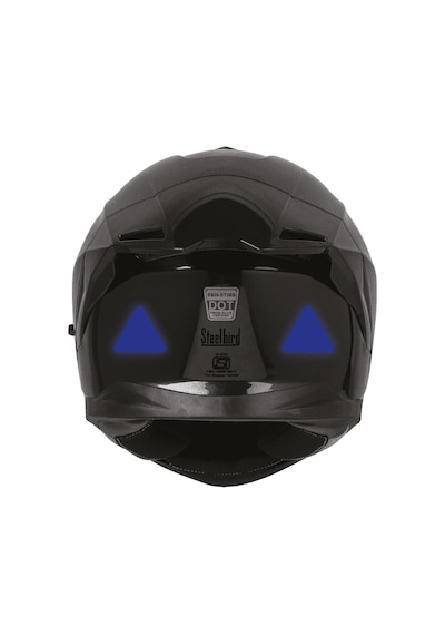 Mavi Reflective Reflektif 2'li Üçgen Sticker Paketi Otomobil Motosiklet Reflektif Parlayan Sticker Etiket Modeli