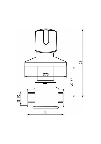 Ideal Euroflow Ank.stop Valf-magnetic Grı-kıt1+kıt2 Sıva Altı+ Sıva Üstü Gri