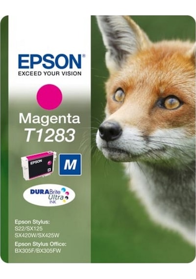 Epson BX305 SX125-425 Magenta Kırmızı Mürekkep Kartuş T12834022