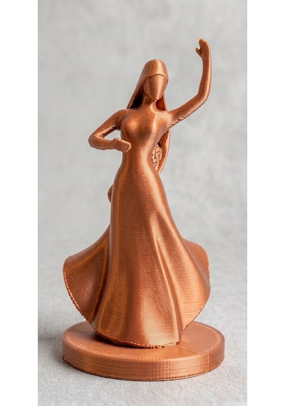 15 Cm Yüksek Çözünürlüklü 3d Baskı Hediyelik Kafkas Adige Çerkes Yöresel Obje