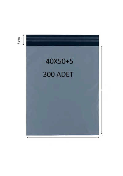 40x50+5 300 Adet Cepsiz Kargo Poşeti Cac Plastik
