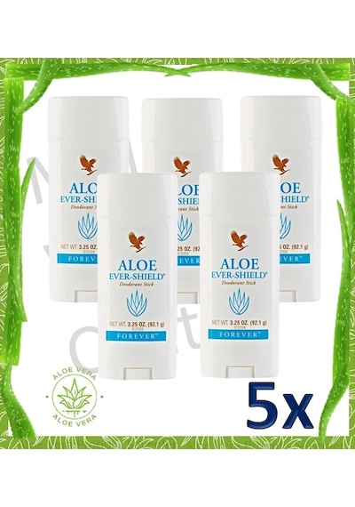 Forever Aloe Ever - Shield Stick Deodorant 5 x 92 G