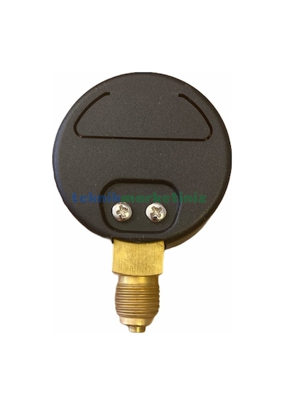 50MM -760/0 MMhg ALTtan Çıkışlı G1/4" Kurutip VakuMMetre Pakkens