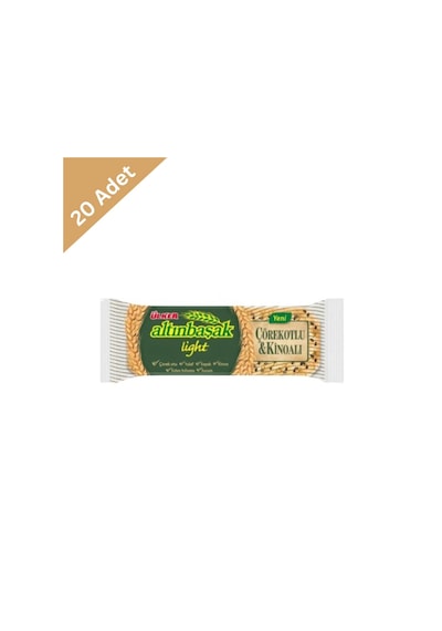Ülker Altınbaşak Çörekotlu Ve Kinoalı Light Bisküvi 40 G X 20 Adet
