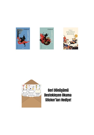 Şahnâme 2 + Şahnâme 3 + Zaloğlu Rüstem + Okuma Sticker'ları