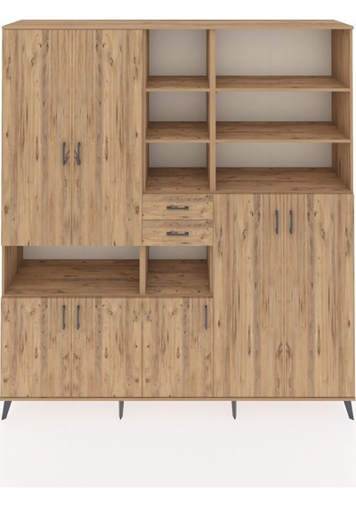 Hyperion Dolap 17 Raflı 2 Çekmeceli 7 Kapaklı 220x44x243 Çam-çam/çam Atlas Çam/atlas Çam Hyperion Dolap 17 Raflı 2 Çekmeceli 7 Kapaklı 220x44x243 Çam-çam/çam Atlas Çam/atlas Çam