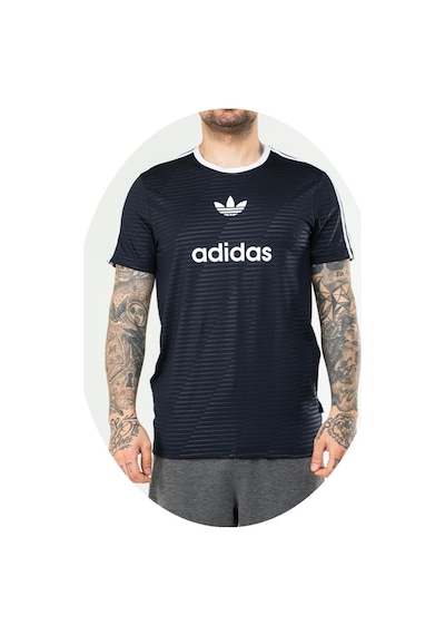 Adidas Ef-4380 Erkek Polyester T-shirt Lacivert