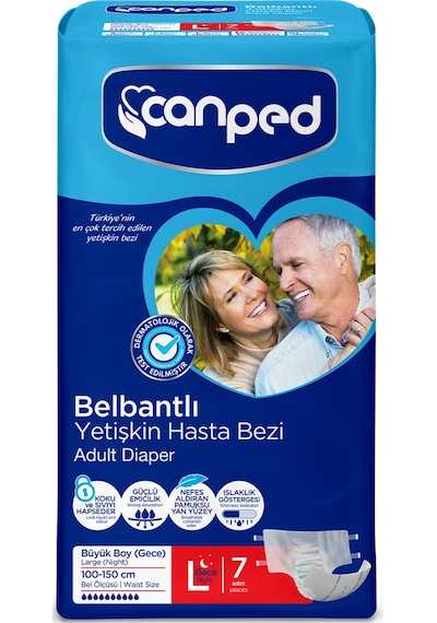 Canped Belbantlı Hastabezi Büyük Gece 7'li 3 Adet Diğer