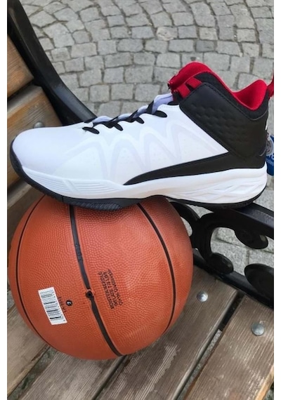 Jump 28652-byzsyh Beyaz/siyah Erkek Basketbol Ayakkabısı Çok Renkli