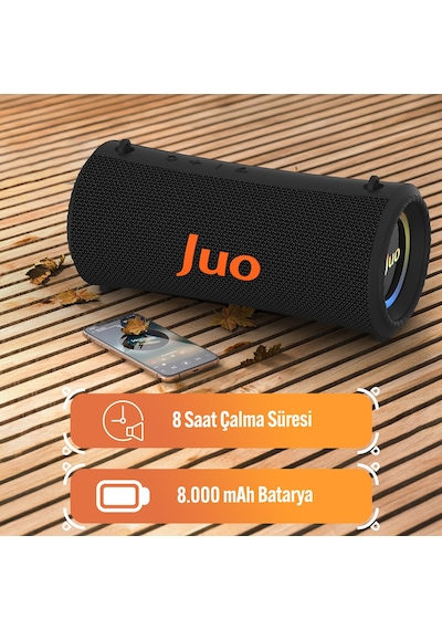 Juo Soundpeak Force 60w Rgb Bluetooth Hoparlör Kablosuz Taşınabilir Speaker