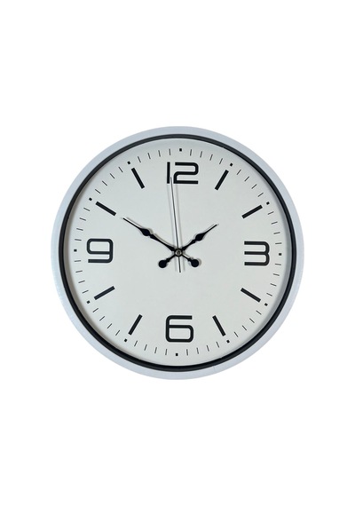 36 Cm Beyaz Modern Dekoratif Duvar Saati Diğer 81866779