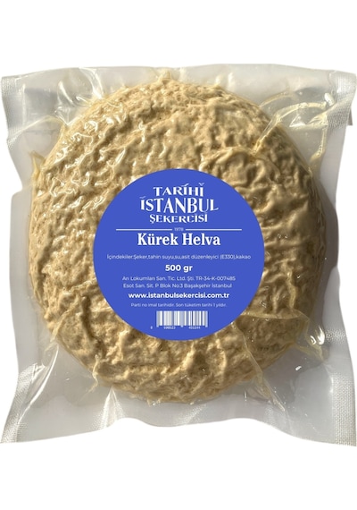 Tarihi İstanbul Şekercisi Kürek Tahin Helva 500 G
