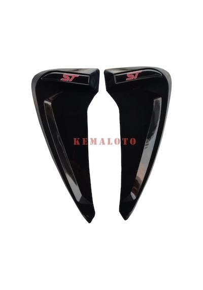 Koto Çamurluk Venti Çamurluk Rüzgarlığı Piano Black 2 Adet Logolu