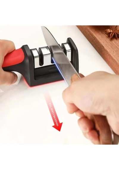 Profesyonel Bıçak Bileyici 3 Açılı Çelik