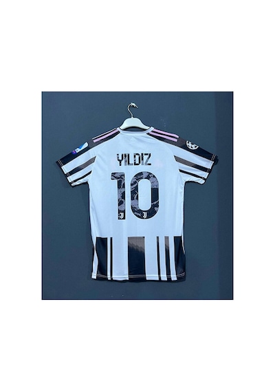 Juventus 2025-2026 İç Saha Kenan Yıldız Forması Pembe/siyah Çok Renkli