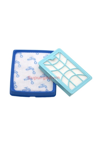 Phılıps Uyumlu Fc 9751 Powerpro Elektrikli Süpürge Filtre Seti