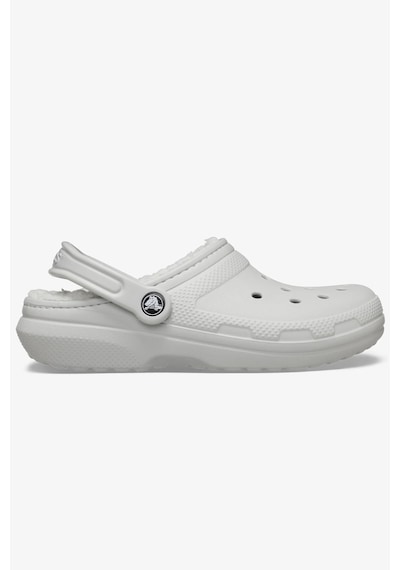 Crocs Classic Lined Clog Unisex Sandalet Gri
